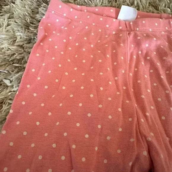 Baby gap size 5 pink polka dot pajama bottoms - Picture 2 of 4